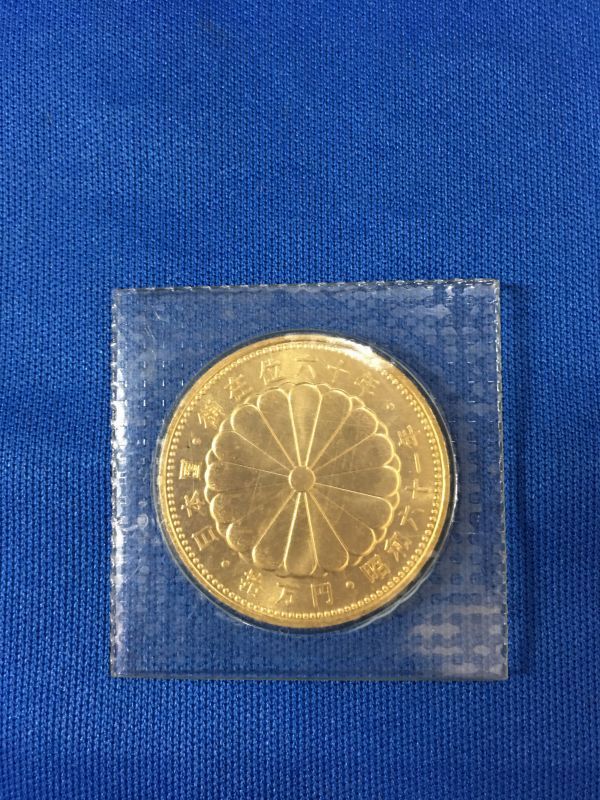 030629 記念硬貨 天皇陛下御在位60年記念 10万円金貨 ブリスターパック