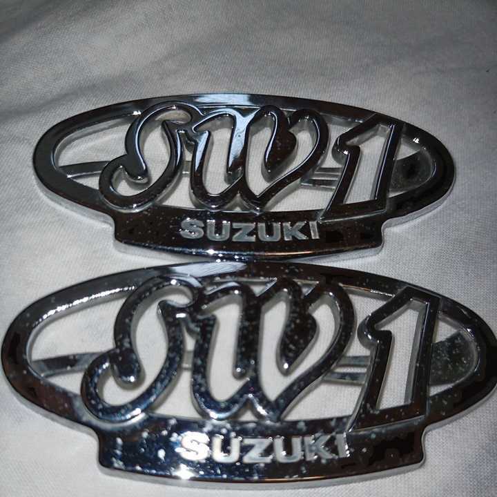スズキ SUZUKI SW-1 エンブレム 左右セットの入札履歴 - 入札者の順位