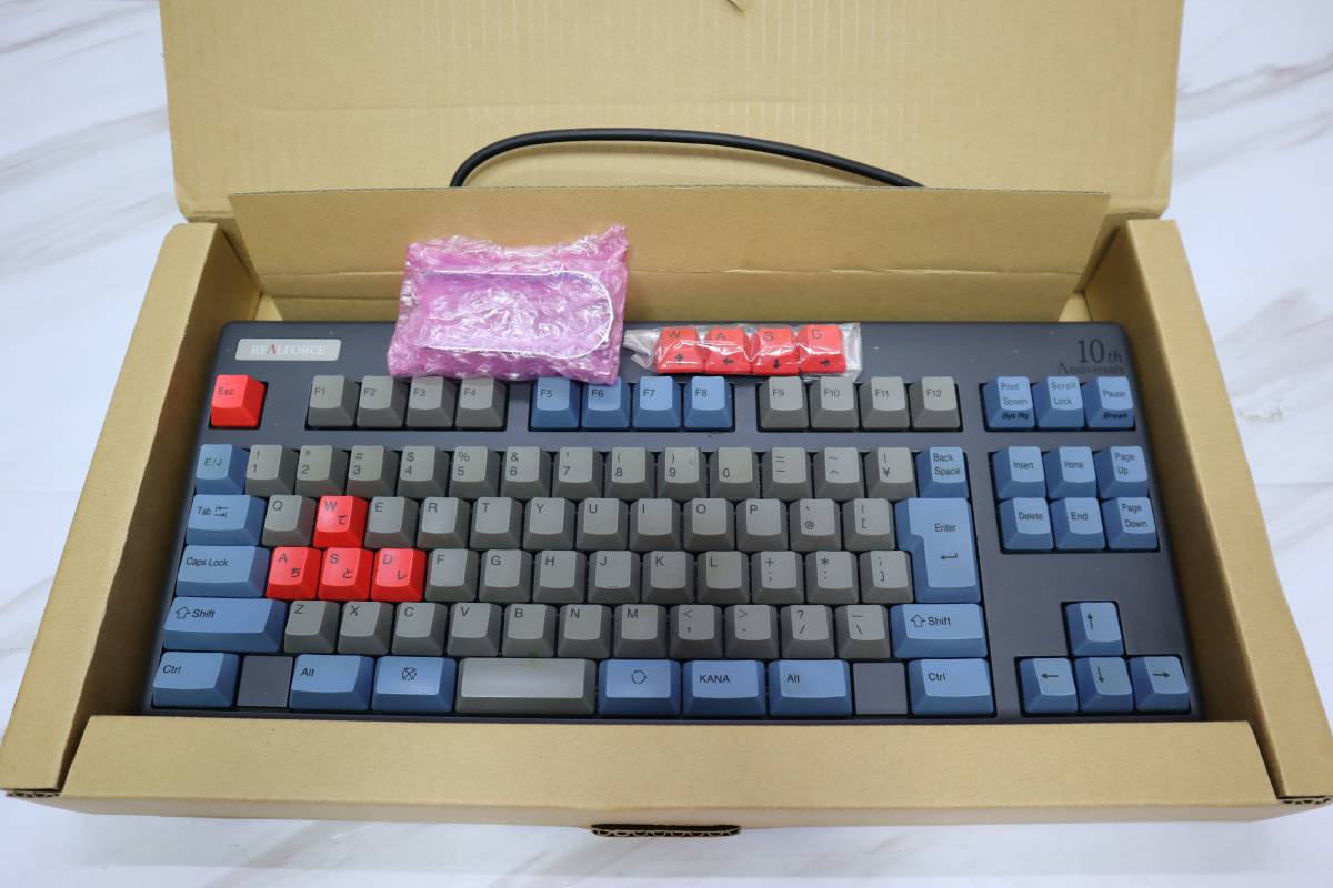 B1448# Topre REALFORCE 89S-10th ND31BS テンキーレス キーボード 静 