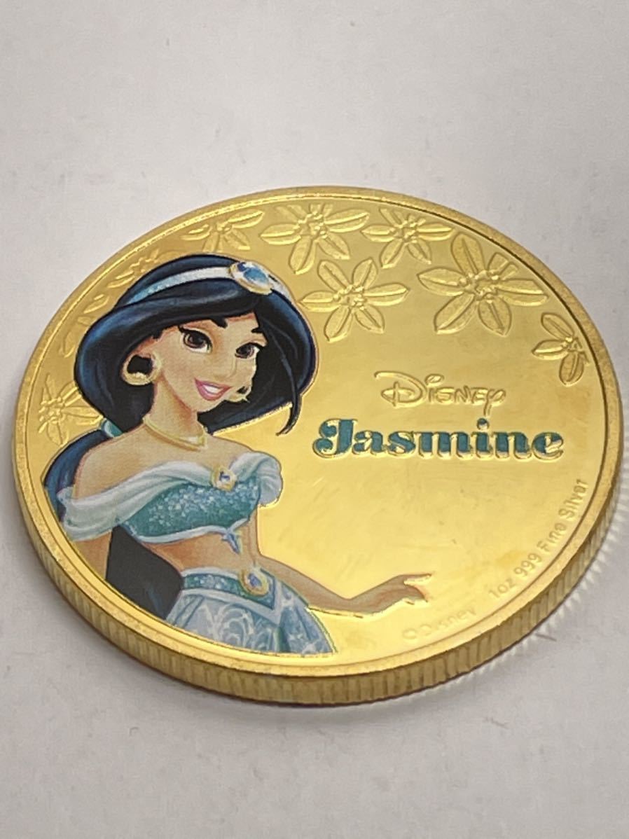 Z 594 外国金貨 ニュージーランド硬貨 ディズニージャスミン記念金貨 ニウエ 海外コイン 直径約40mm 雑貨 売買されたオークション情報 Yahooの商品情報をアーカイブ公開 オークファン Aucfan Com