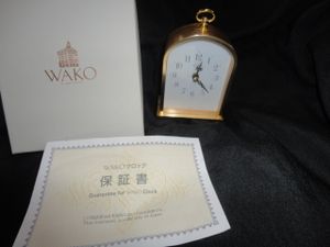 【新品・未使用】和光　置時計 和光 時計のYahoo!オークション(旧ヤフオク!)の相場・価格を見る