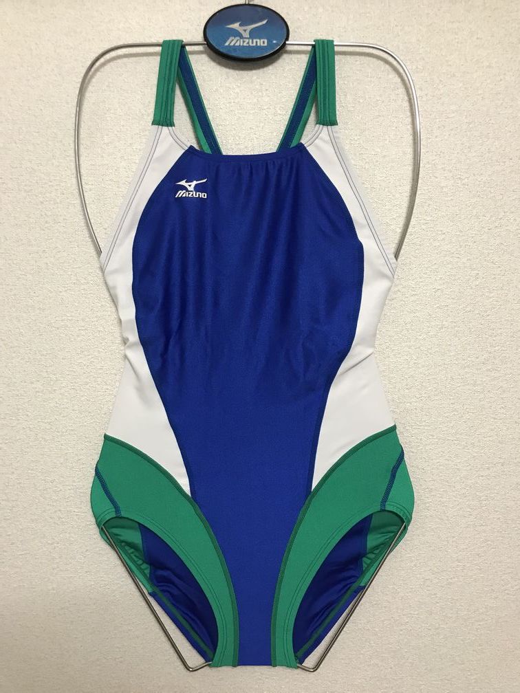 ◎【新品未使用タグ付】MIZUNO ミズノ リバティ狭丘 スイミングスクール 女子指定水着 Lサイズ_1