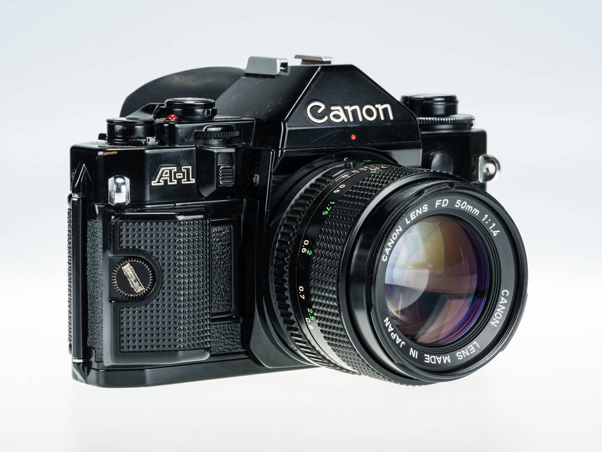 FD Canon 50mm New A-1 F1.4 AE-1 NEW キヤノン + 1:1.4 Review -