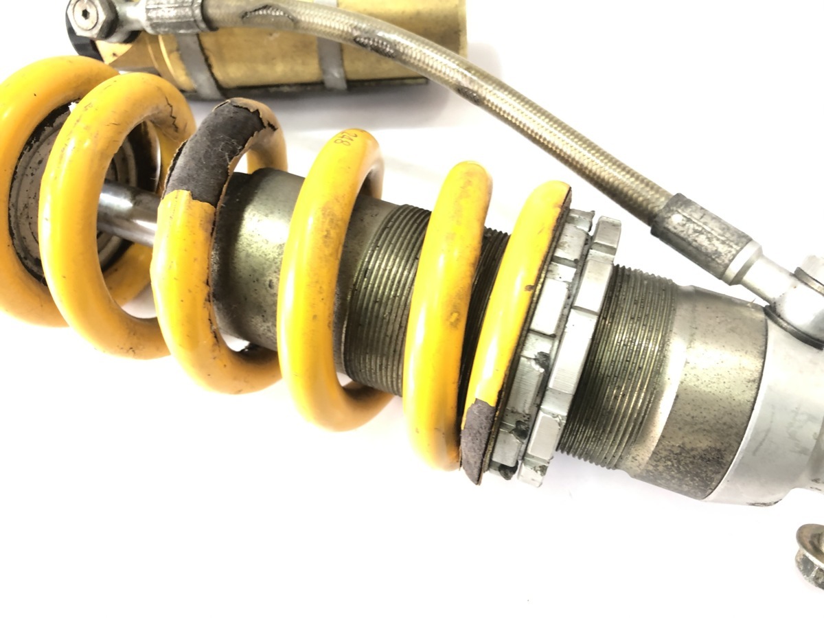 HONDA ホーネット250 MC31 社外 オーリンズ リアサスペンション 取付