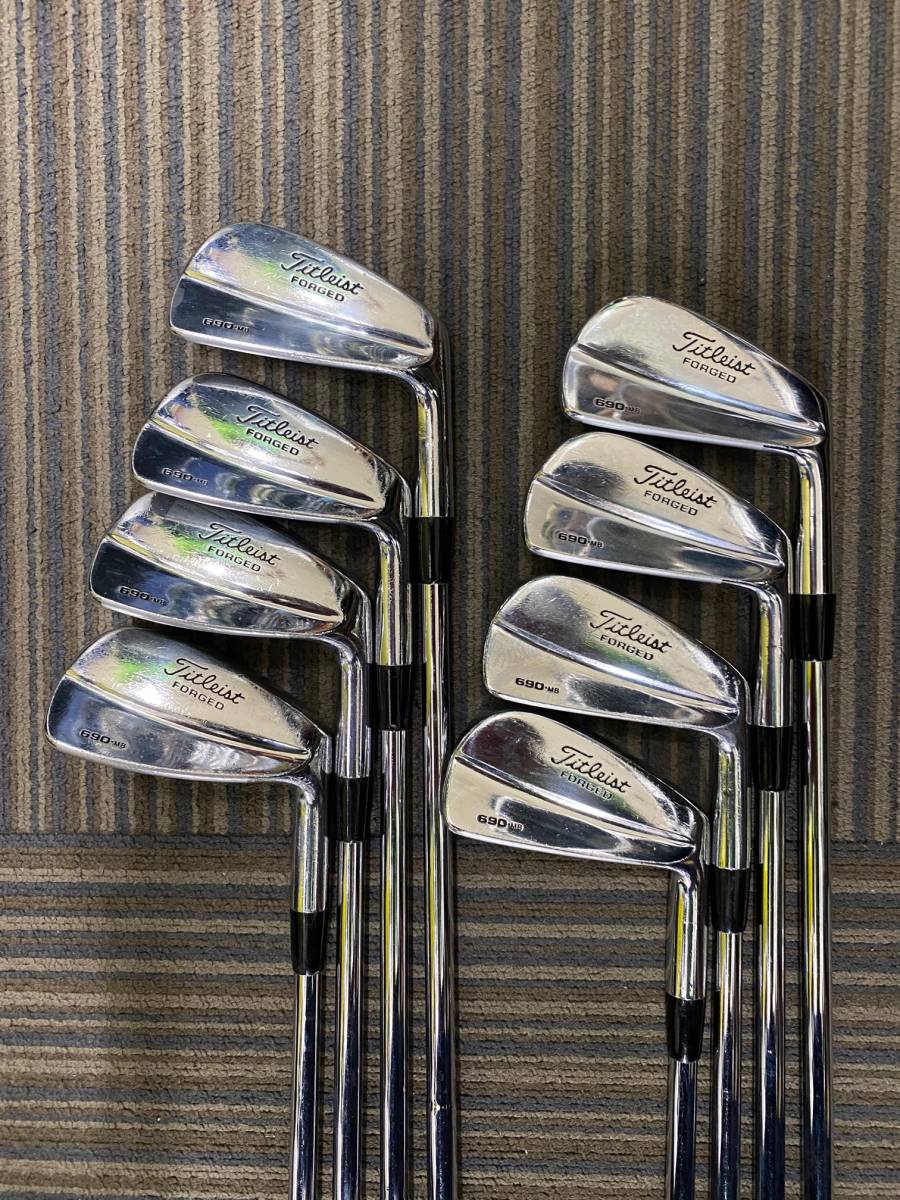 Titleist タイトリスト DG 8本セット 690・MB 3I〜PW 0 MB アイアン