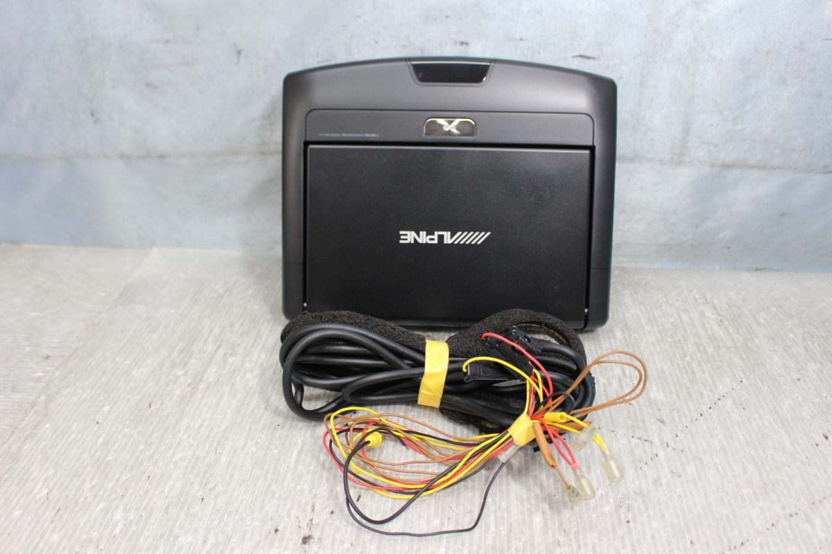 アルパイン 10.1インチ RSA10S-L-B ALPINE フリップダウンモニター 