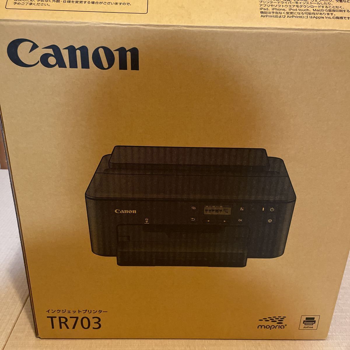 CANON キヤノン A4インクジェットプリンター PIXUS TR703 開封済 純正セットアップインク付属(A4プリンタ)｜売買された ...