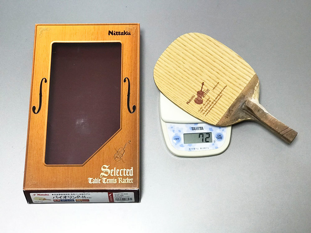 本物保証，人気セール オトク ニッタク バイオリン P-H 反転式 卓球 ラケット(ペンホルダー)｜売買されたオークション情報、yahooの商品情報をアーカイブ公開 - オークファン ペンホルダー