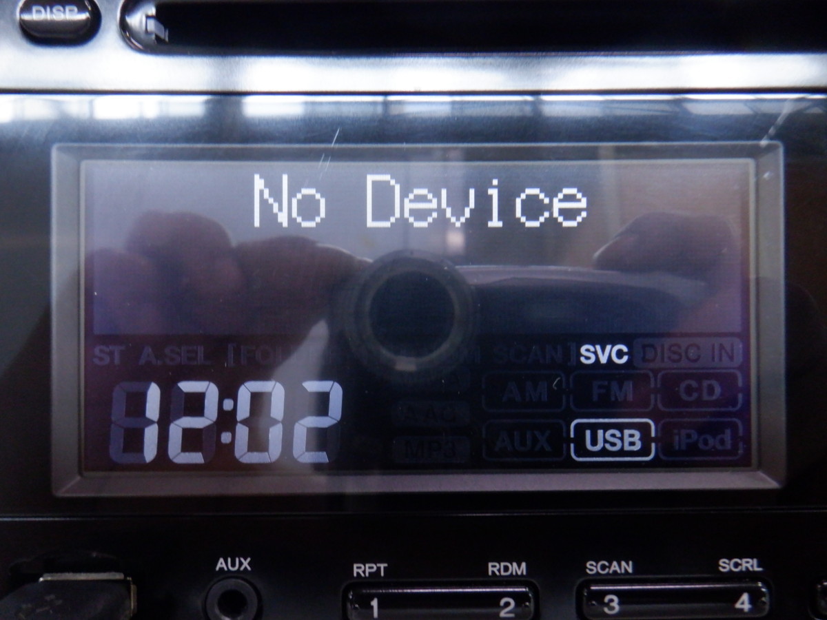 ☆作動確認済☆ Gathers 2DIN デッキ WX-174CU ホンダ