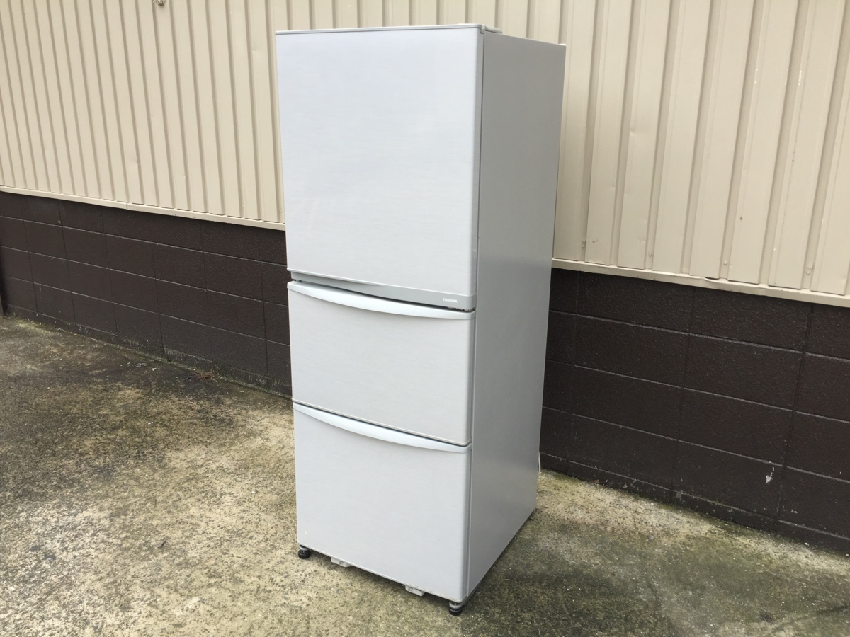 i TOSHIBA 冷凍冷蔵庫 置けちゃうスリム GR-E34N 340L ② 【公式通販】