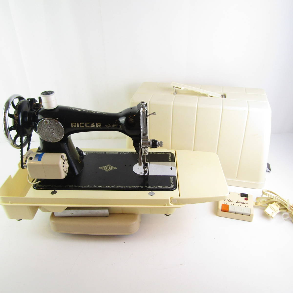 h111 リッカー ミシン YDK YM-170H RICCAR ケース付き 趣味 手芸 裁縫 
