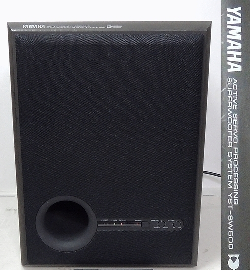 YAMAHA ヤマハ YST-SW500 スーパー ウーファー システム 動作確認済み