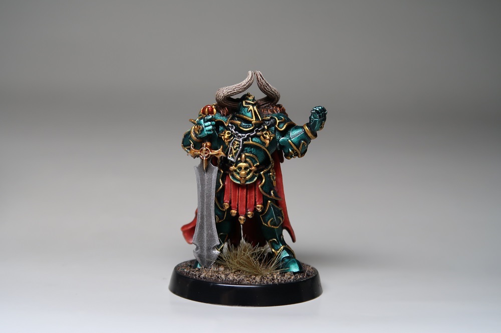 メタルフィギュア　リーパーミニチュア　邪魂の戦士　クラス・オーメンスラル　塗装済み_1