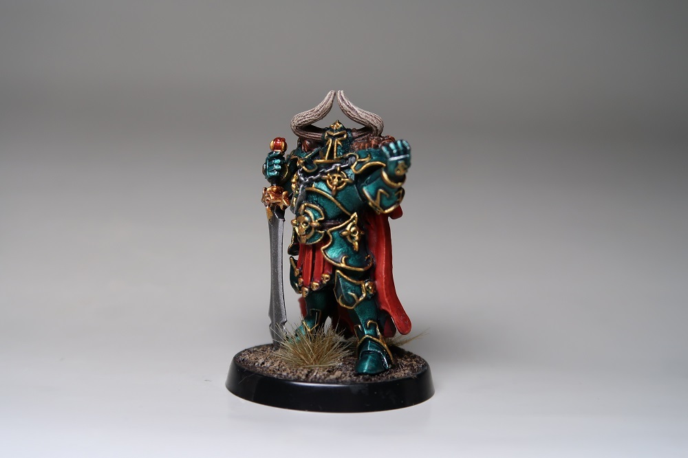 メタルフィギュア　リーパーミニチュア　邪魂の戦士　クラス・オーメンスラル　塗装済み_2