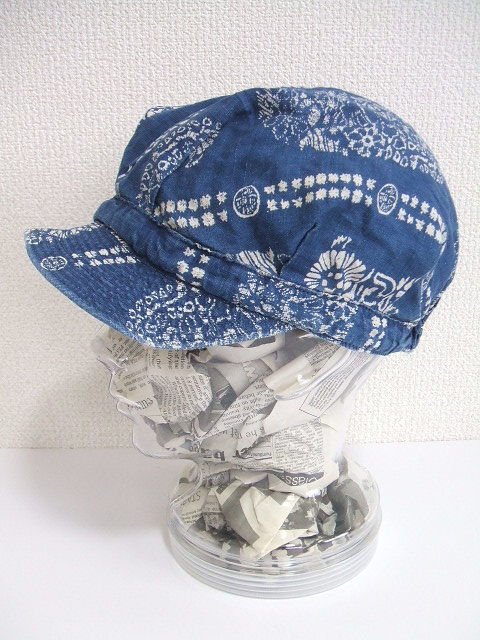 KAPITAL | - BLUE NEON 老人と海CAP チノ 老人と海HAT KAPITAL