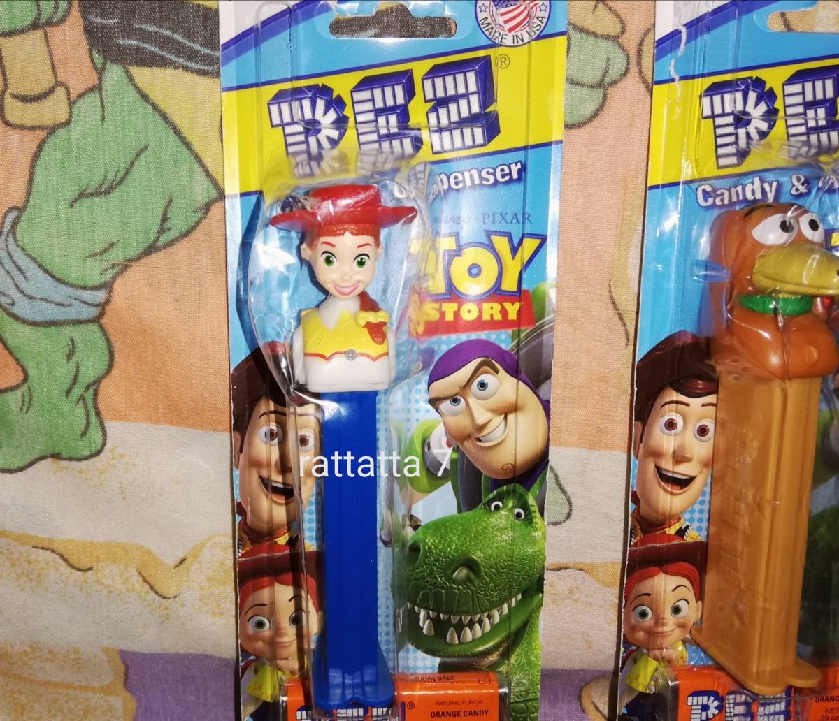 Pez Toy Story Jessie Slinky Dog Dispenser ペッツ トイストーリー スリンキー ドッグ セット ディズニー ディスペンサー トイ ストーリー 売買されたオークション情報 Yahooの商品情報をアーカイブ公開 オークファン Aucfan Com