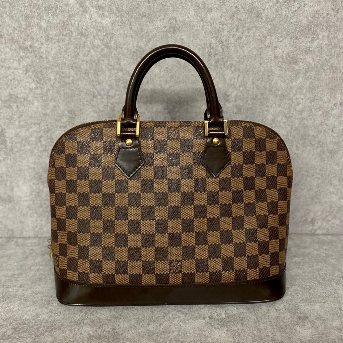 □ 1円スタート 美品 □ LOUIS VUITTON ヴィトン ダミエ エベヌ アルマ
