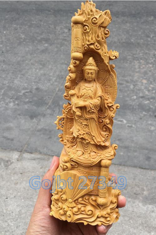 1円開始】MD307稀少！珍品！観音菩薩 『如意観音』仏像 工芸品 風水開運鎮
