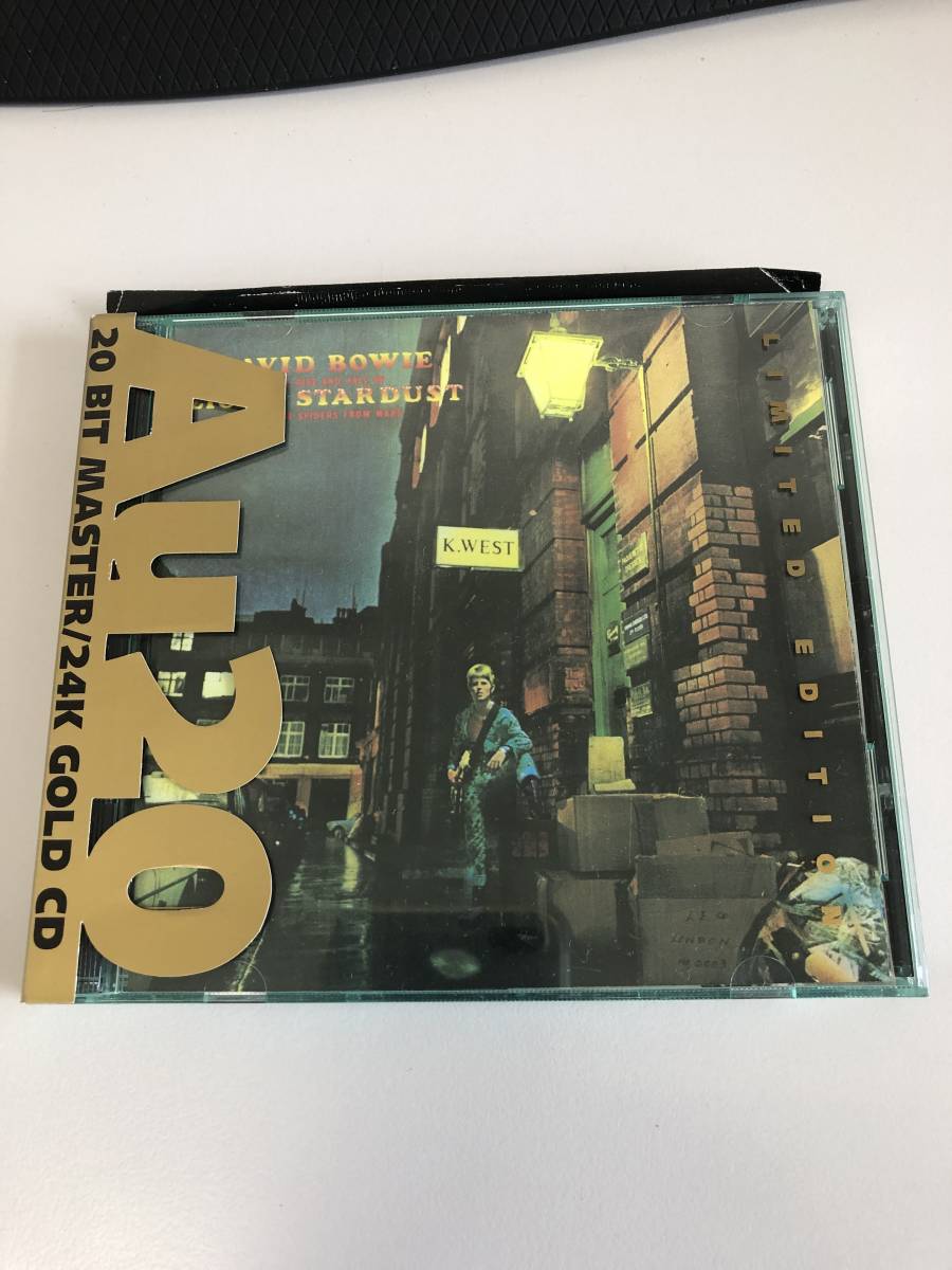 Au20 David Bowie Ziggy Stardust RCD80134 20BIT MASTER/24K GOLD CD(David ...