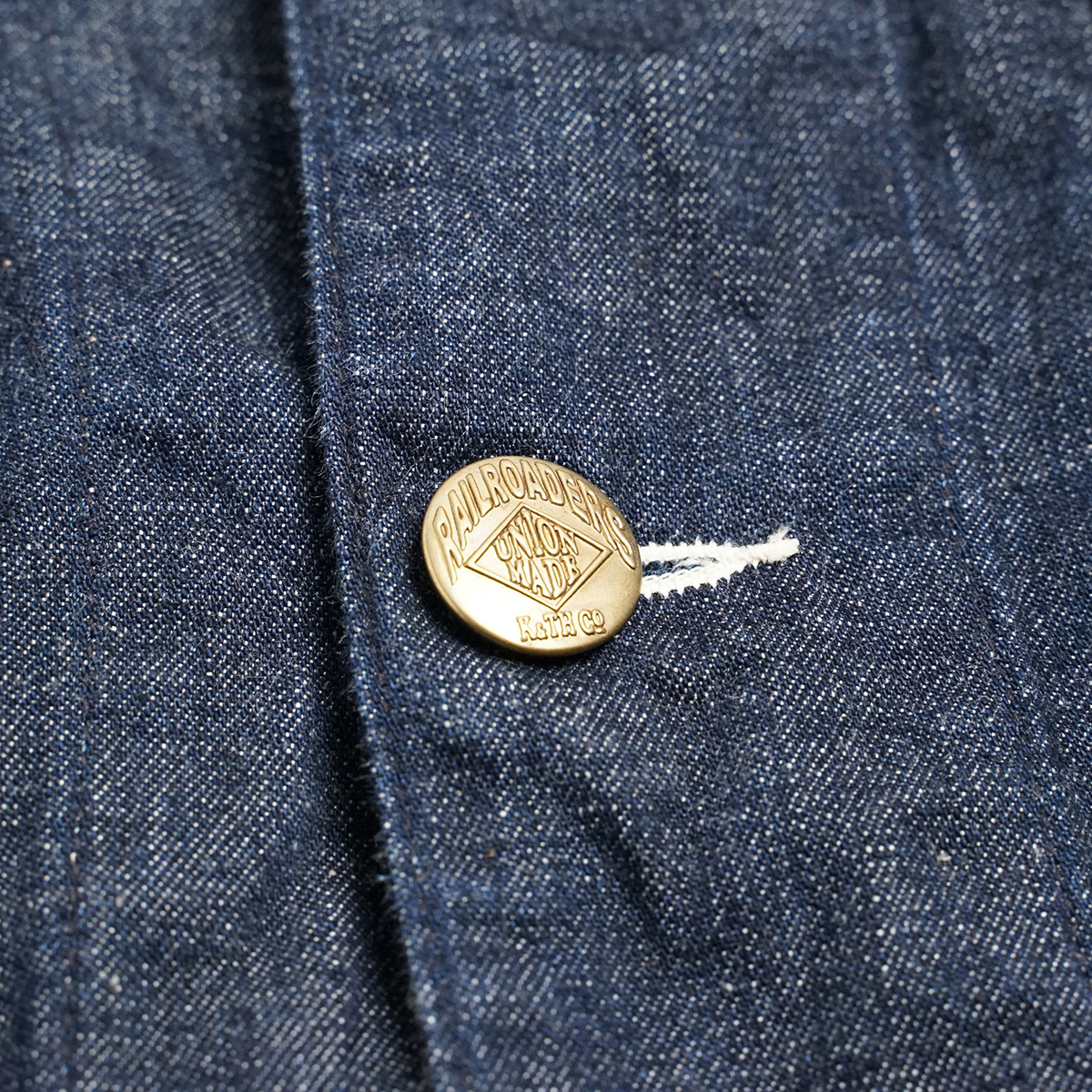 レア!美品即決!ワーカーズ 10オンスデニム レイルロードジャケット カバーオール WORKERS Lot 620 Railroad Jacket 10oz denim サイズ42