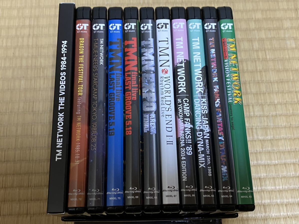 TM NETWORK THE VIDEOS 1984-1994 Blu-ray NETWORK TM THE VIDEOS tm