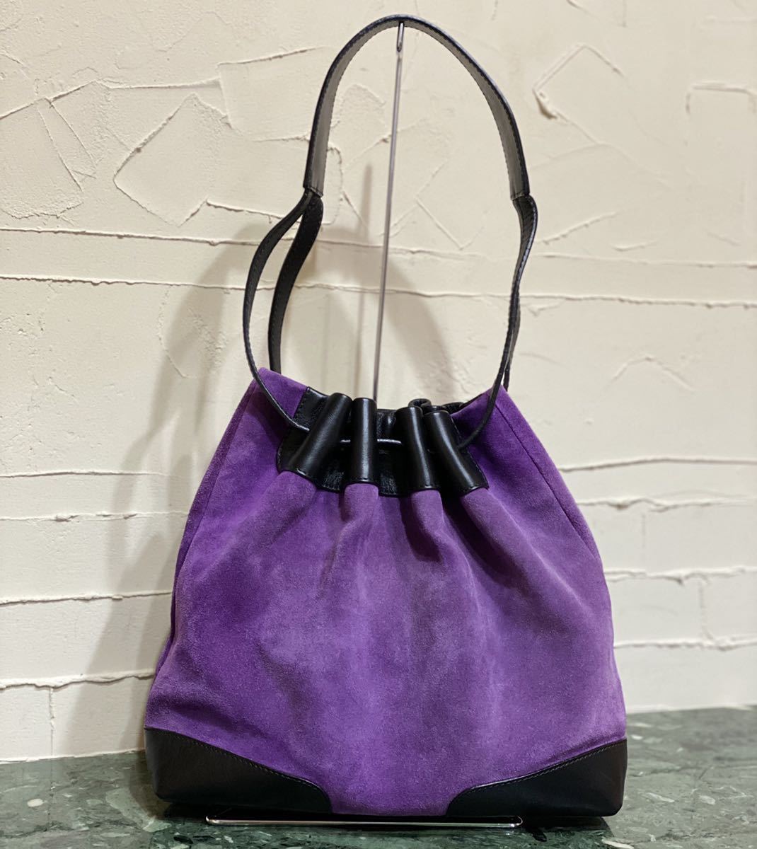 BURBERRYLONDON バーバリーロンドン 巾着ショルダーバッグ ノバ