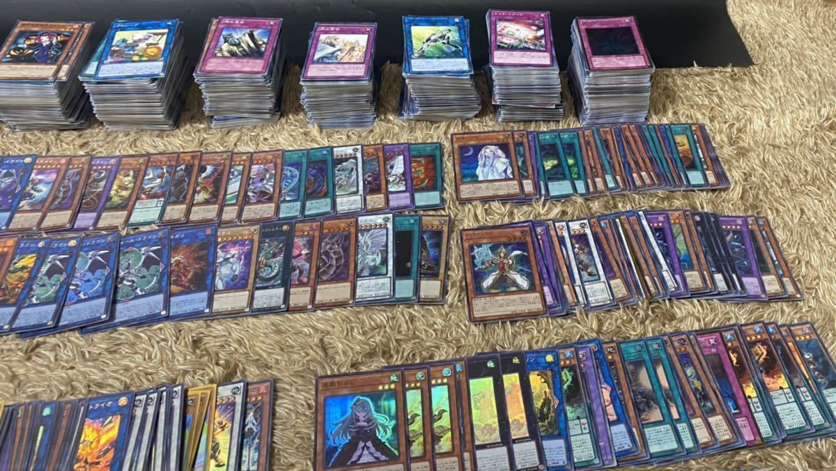 遊戯王カード 引退品 SR以上200枚↑ 2000枚以上まとめ売り 一円 