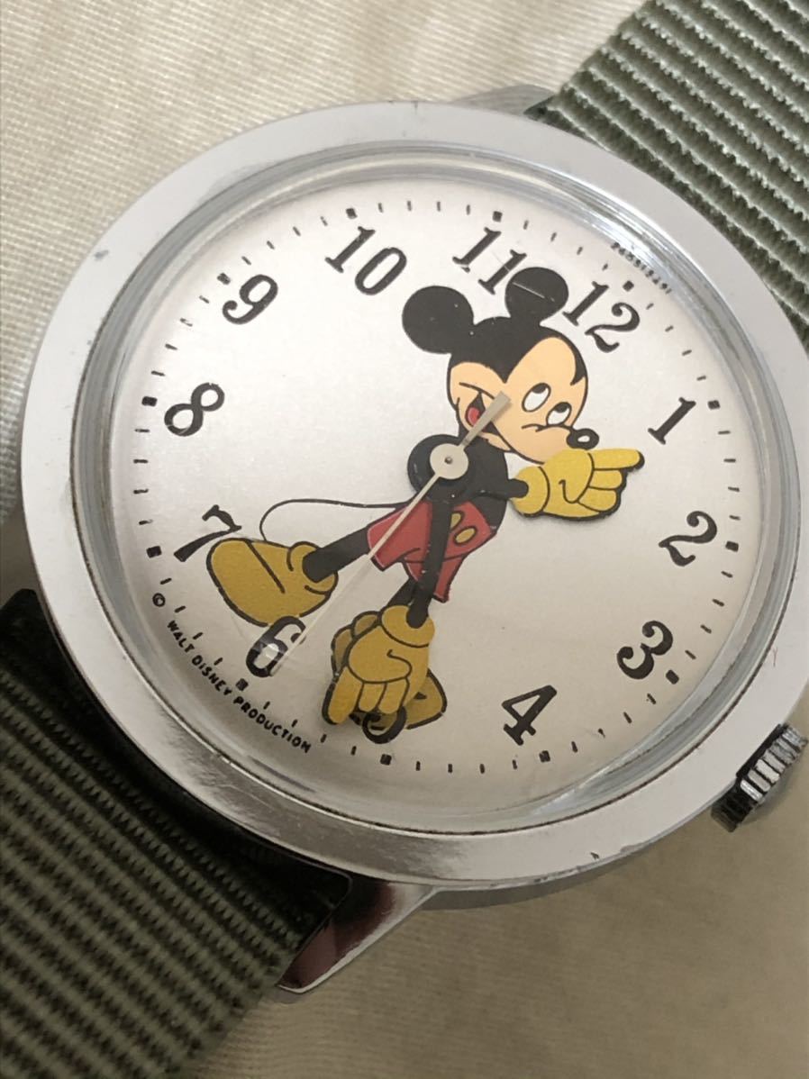 未使用 SEALANE ディズニー DISNEY ミッキー 腕時計 アナログ 