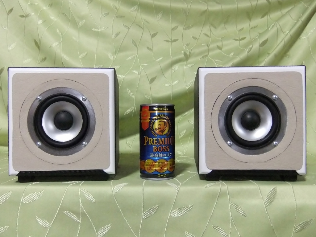 ◇ただの密閉型ではない◇　自作　スピーカー　3インチ(70mm)　8Ω　10W　RRB方式＆ディフューザー　Western Electric配線_1