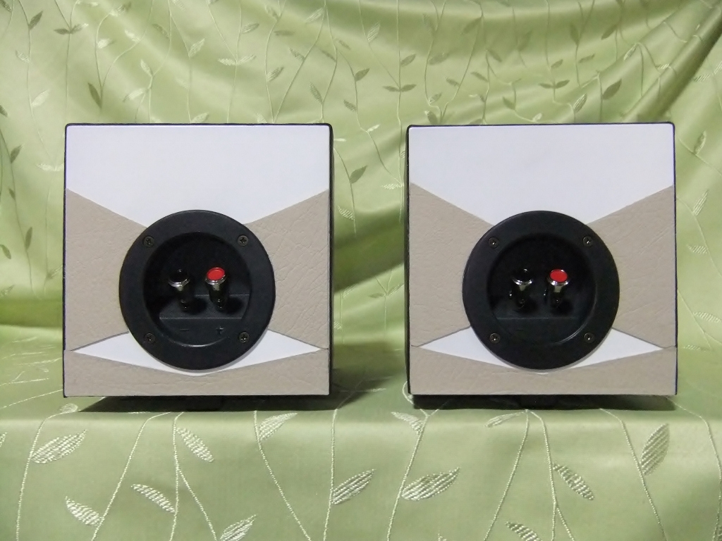 ◇ただの密閉型ではない◇　自作　スピーカー　3インチ(70mm)　8Ω　10W　RRB方式＆ディフューザー　Western Electric配線_3