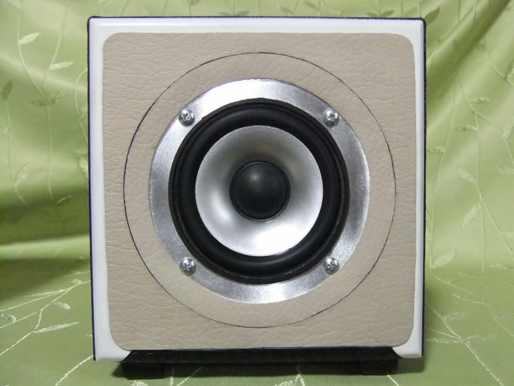 ◇ただの密閉型ではない◇　自作　スピーカー　3インチ(70mm)　8Ω　10W　RRB方式＆ディフューザー　Western Electric配線_4