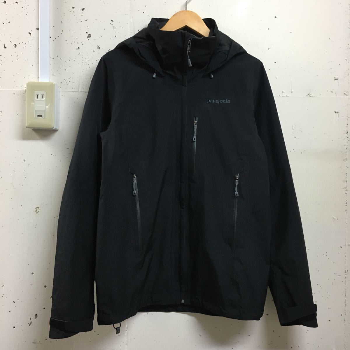 patagonia パタゴニア ピオレット ジャケット GORE-TEX 黒 ブラック S 