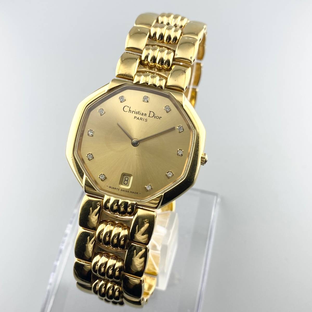 1円～】Christian Dior クリスチャンディオール 腕時計 メンズ 11P 