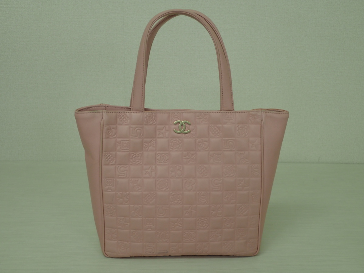 ココマーク シャネル トートバッグ CHANEL アイコン ブラック バッグ 