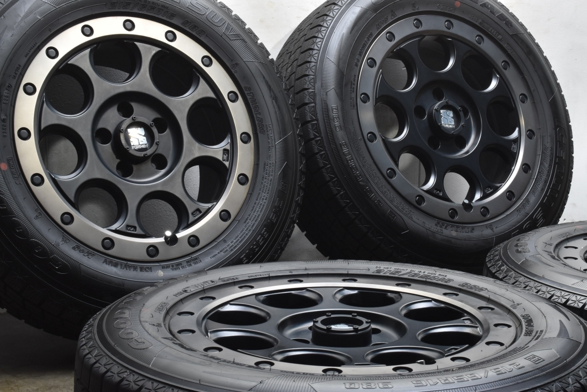 バリ溝】MLJ XTREME-J XJ03 16in 7J +35 PCD114.3 グッドイヤー アイス