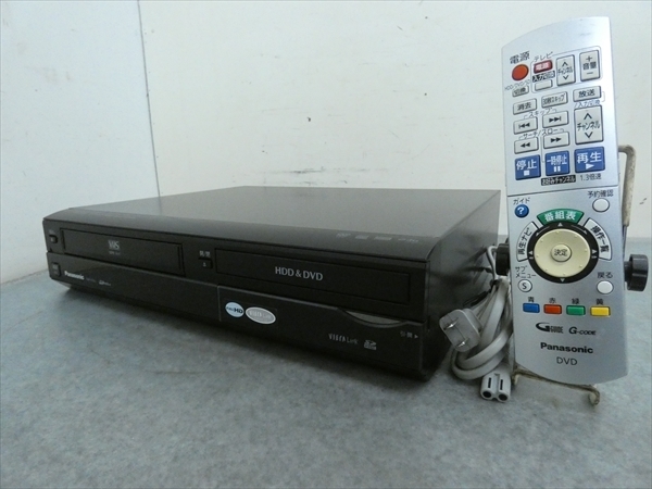 08年☆パナソニック/DIGA☆HDD/DVDレコーダー/VHS☆DMR-XP22V