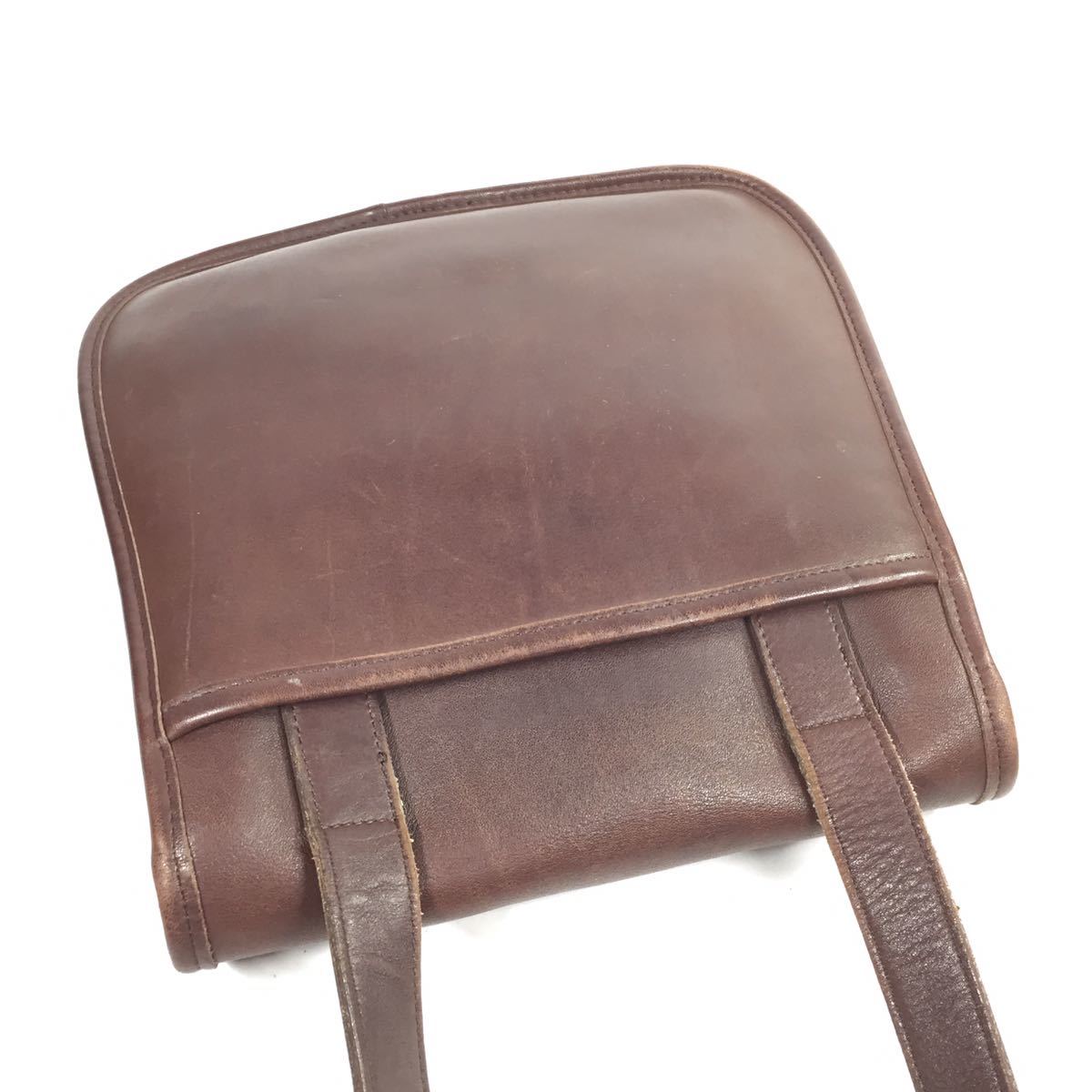 コーチ】本物 COACH ショルダーバッグ 9979 オールドコーチ ブラウン色 