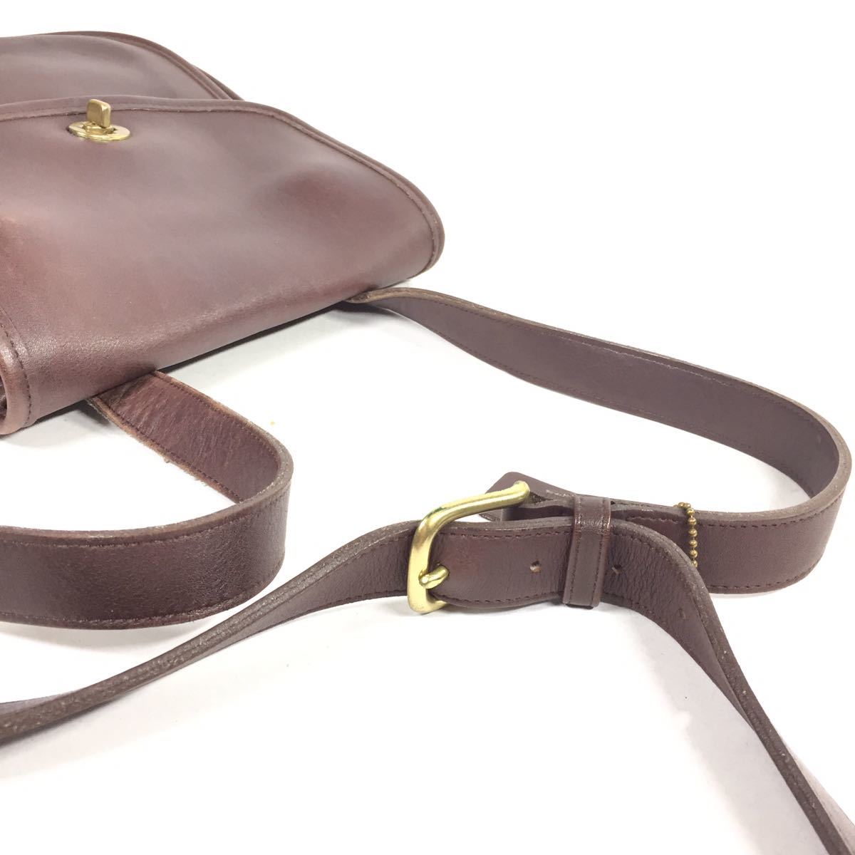 コーチ】本物 COACH ショルダーバッグ 9979 オールドコーチ ブラウン色 