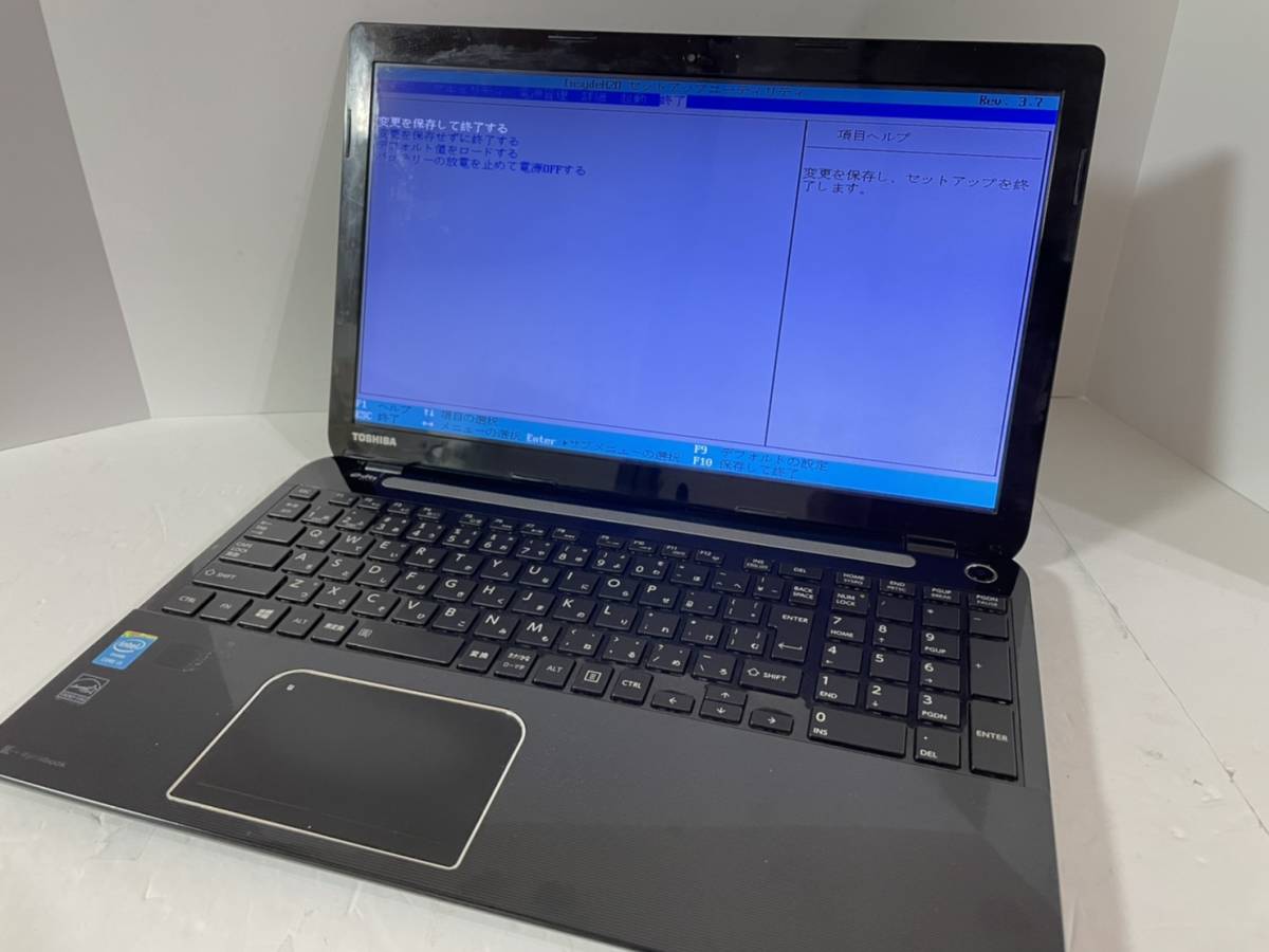 【A9】 売り切り 東芝 Dynabook T554/45LB ノートパソコン ノートPC ジャンク core i3-4005U 1.7GHz メモリ4GB HDD1000GB Windows