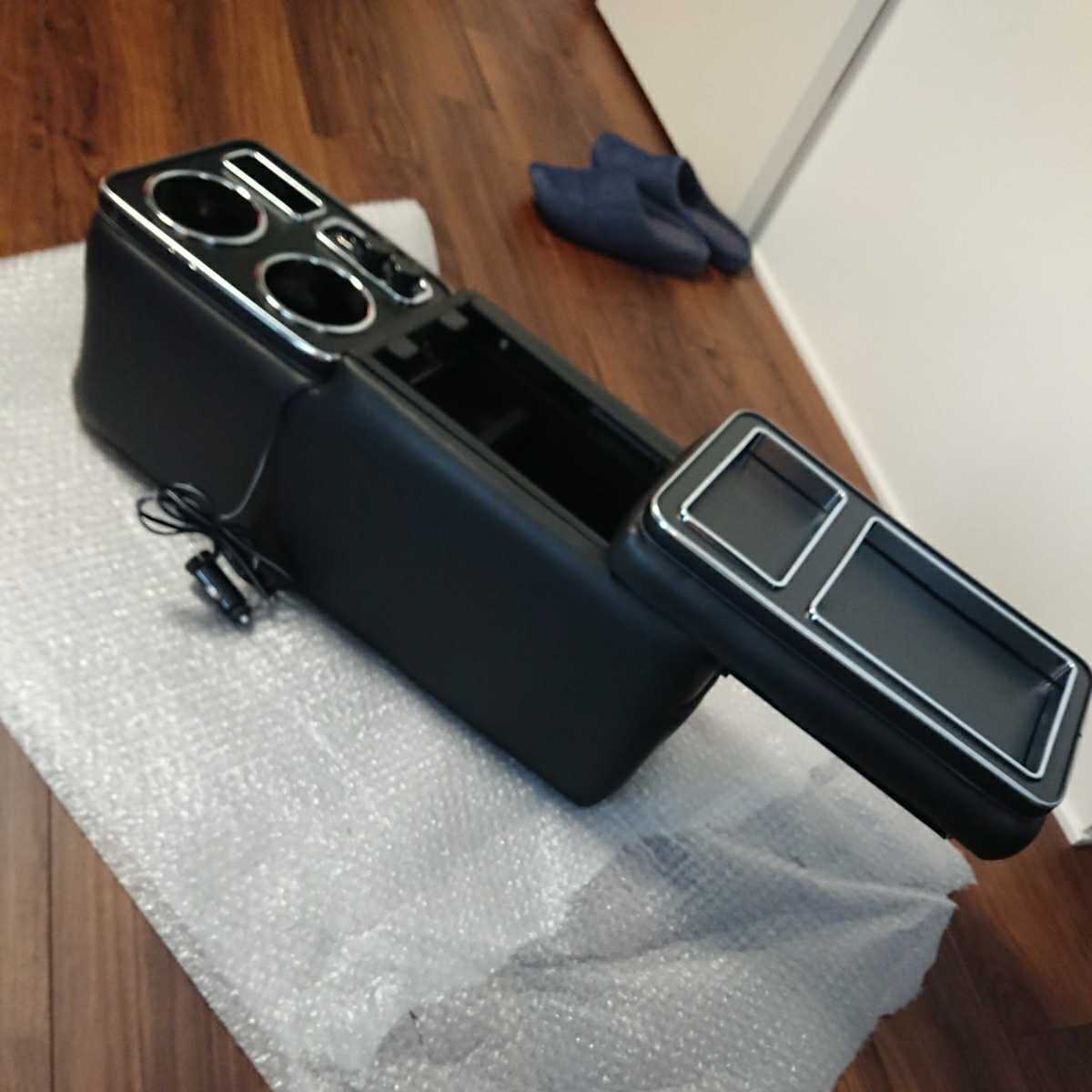 USB付きセンターコンソール ドリンクホルダー アクセサリーソケット ZRR80 ZRR85 ヴォクシー ノア エスクァイア セレナ ステップワゴン_6