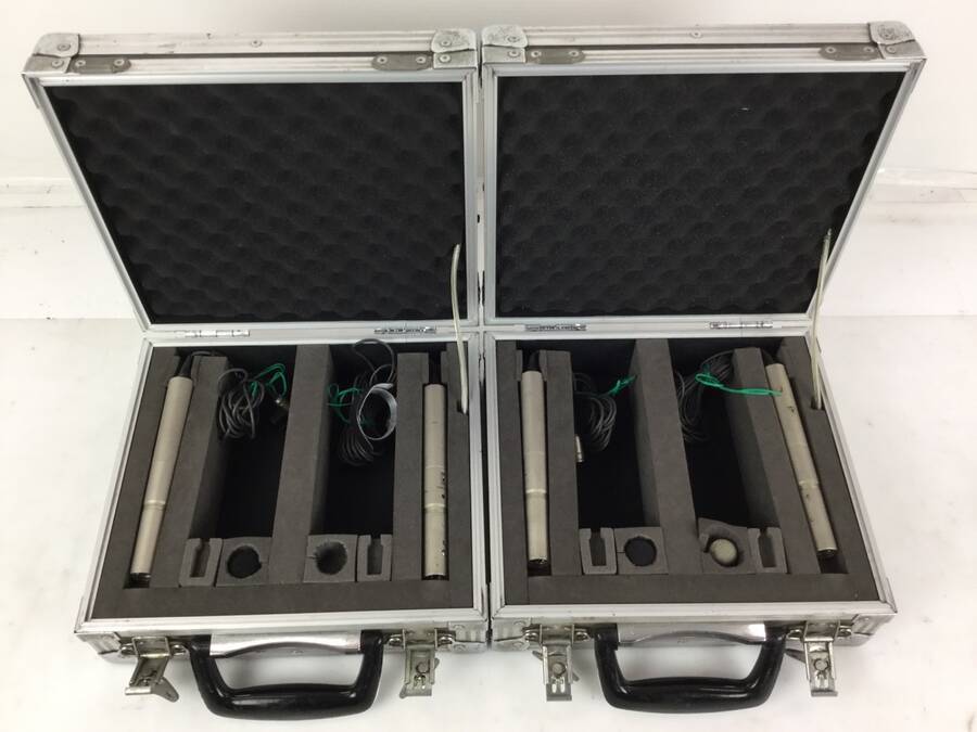 SONY ECM-66S コンデンサーマイク(ハードケースに2台入り）×2組☆現状