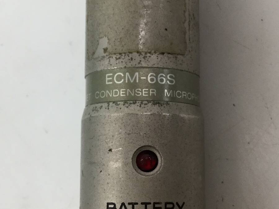 SONY ECM-66S コンデンサーマイク(ハードケースに2台入り）×2組☆現状