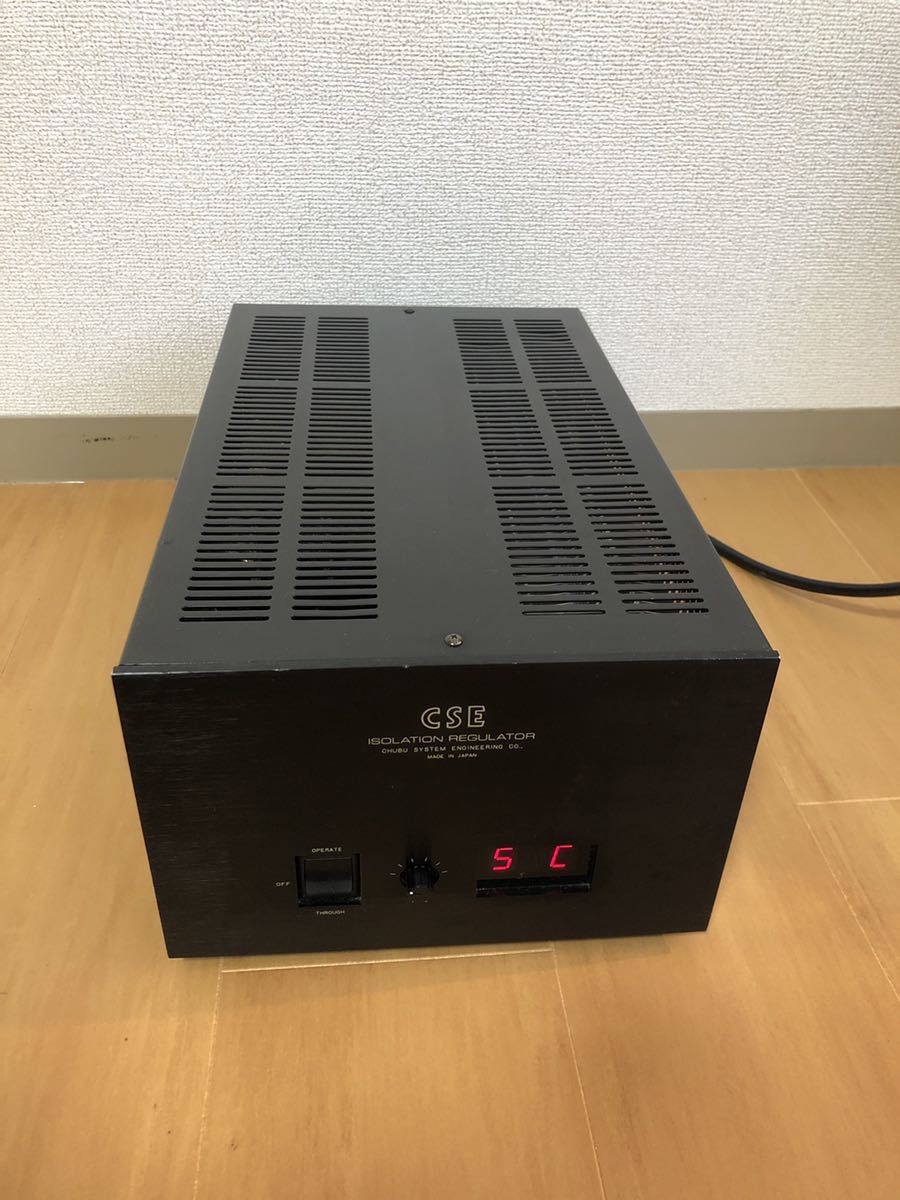 CSE F-200 アイソレーション レギュレーター クリーン電源 動作品