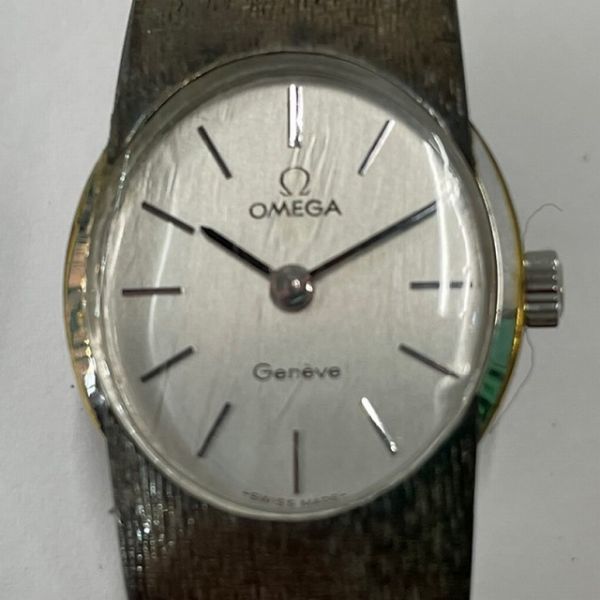 B750-U8-378 ◎OMEGA オメガ GENEVE ジュネーブ 腕時計 レディース 手巻き式 稼働 アンティーク ⑪