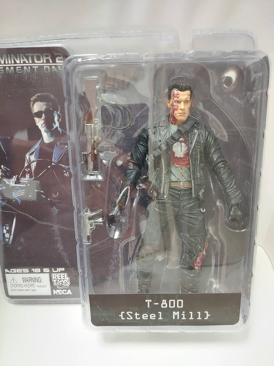 【SALE，新品】 ネカ NECA ターミネーター2 T-800 steel mill(ターミネーター)｜売買されたオークション情報、yahooの商品情報をアーカイブ公開 - オークファン ターミネーター