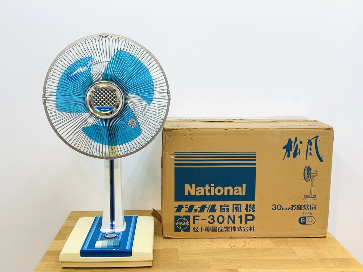 扇風機 ナショナル - National F-30N1L 3枚羽根 Yahoo!オークション 