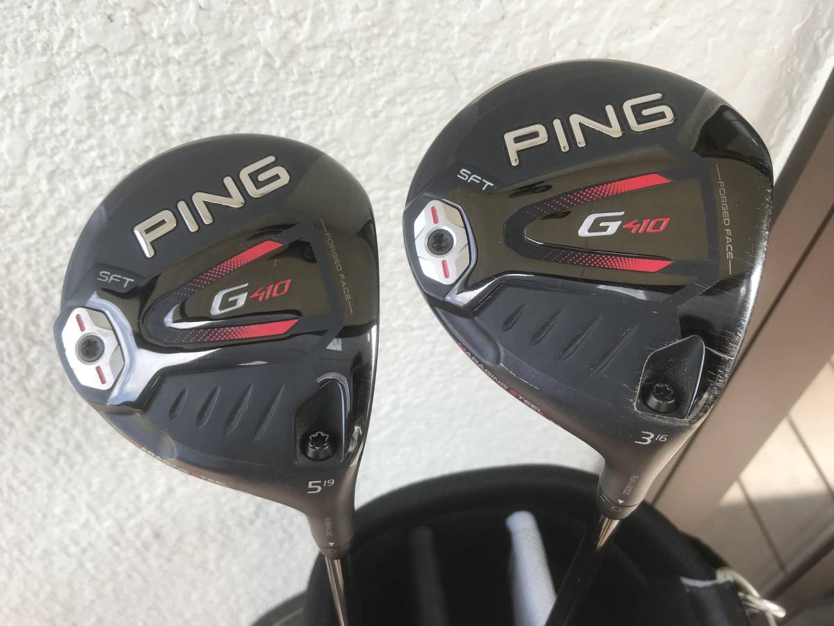 交渉可★PING G410 SFT 3W 5W 2個セット（ヘッドのみ） G410 ピン SFT PING 3W フェアウェイウッド FW フェアウェイ sft