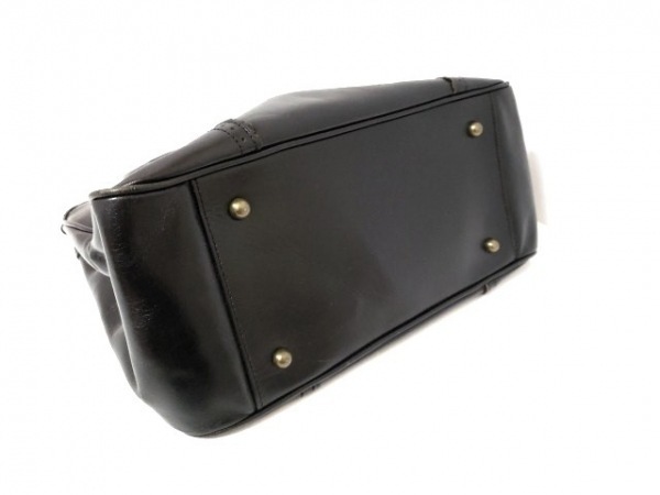 アナスイ ANNA SUI トートバッグ - レザー 黒 バッグ