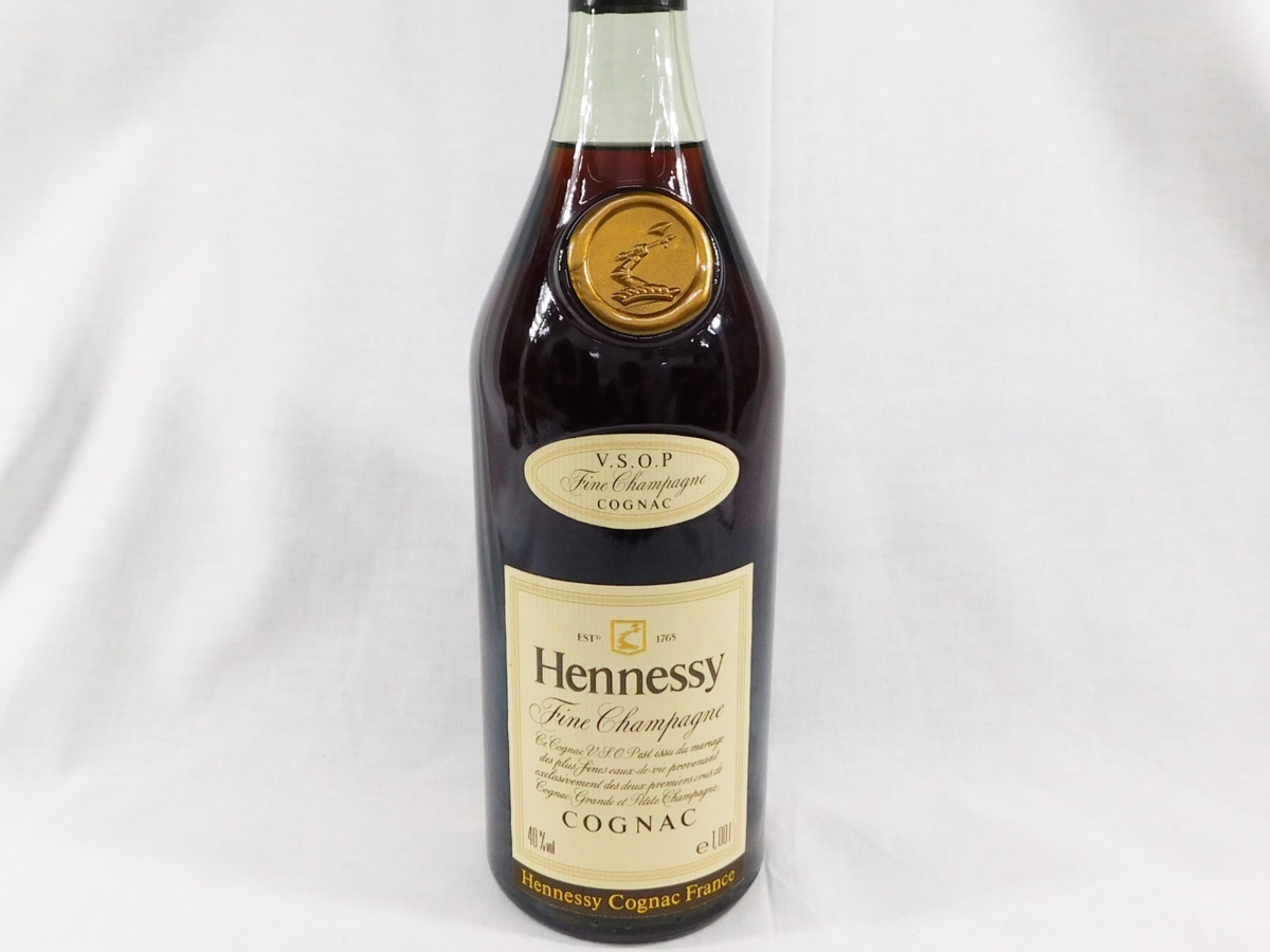 未開栓 HENNESSY VSOP ヘネシー VSOP コニャック ブランデー 1000ml 40
