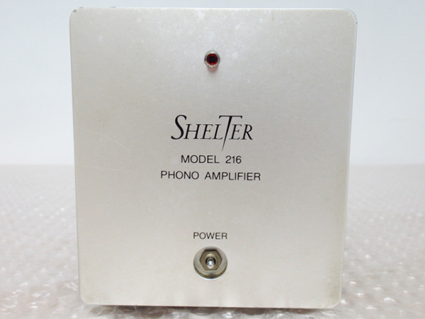 動作確認済 SHELTER MODEL 216 STEREO PHONO AMPLIFIER フォノ
